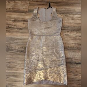 Metallic dress